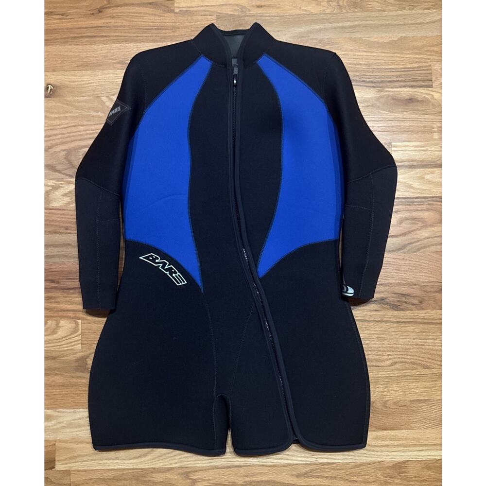 Bare Supra Shortie 7mm Wetsuit Size 12+ Women’s Blue Scuba Snorkel Swim Surf